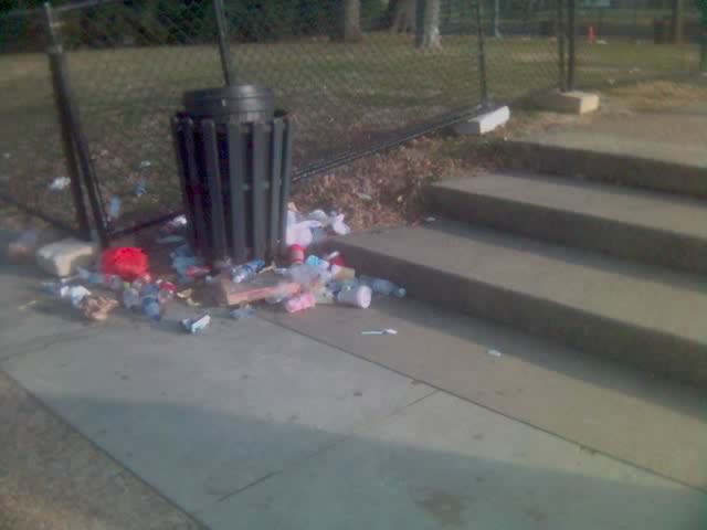 Capitol Hill Garbage